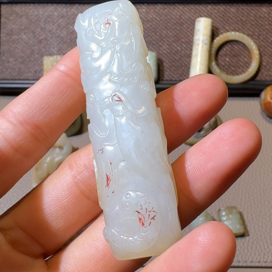 和田玉挂件未镶嵌隔**叔