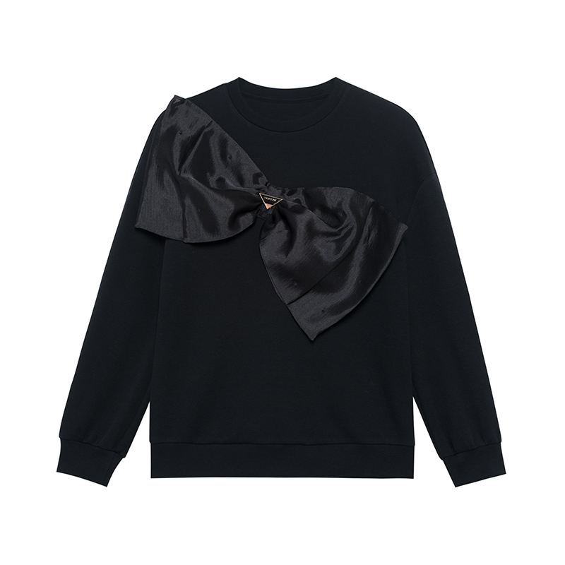 【籽言专属】商场同款时尚大蝴蝶结卫衣N031A31363