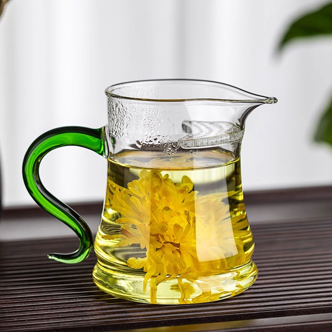 394月牙杯茶漏一体公道杯