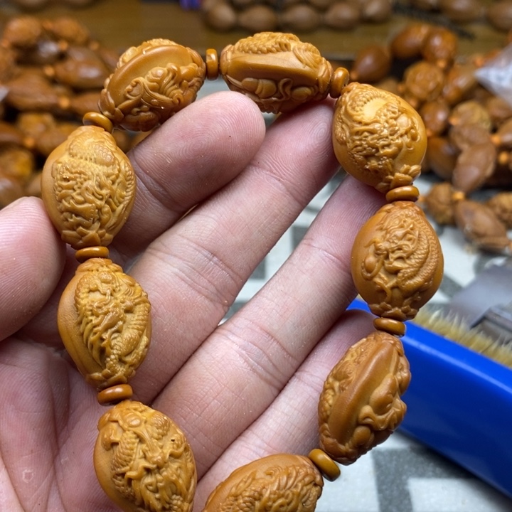手串/手链橄榄核橄榄核雕工艺手串