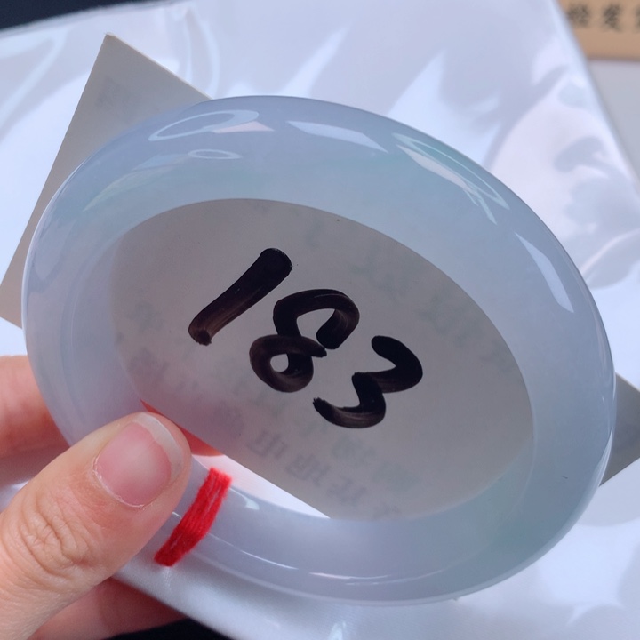 翡翠手镯未镶嵌64圈