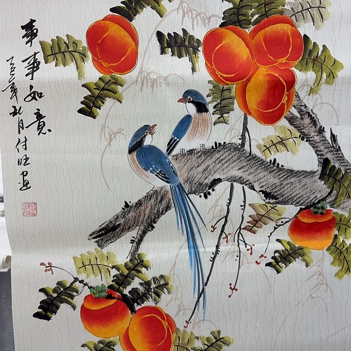 国画手绘国画作品