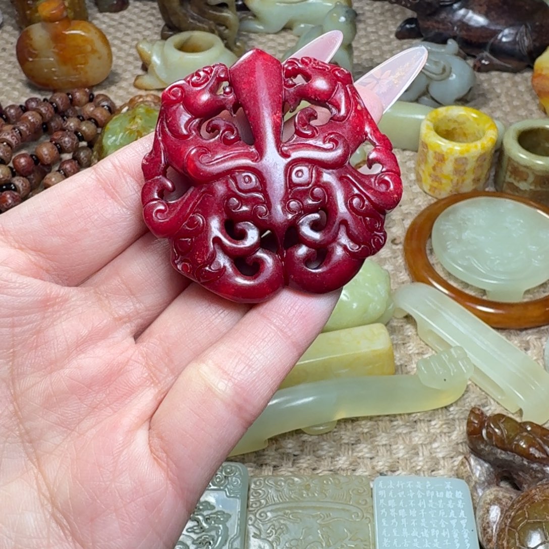 白玉菩提吊坠挂件