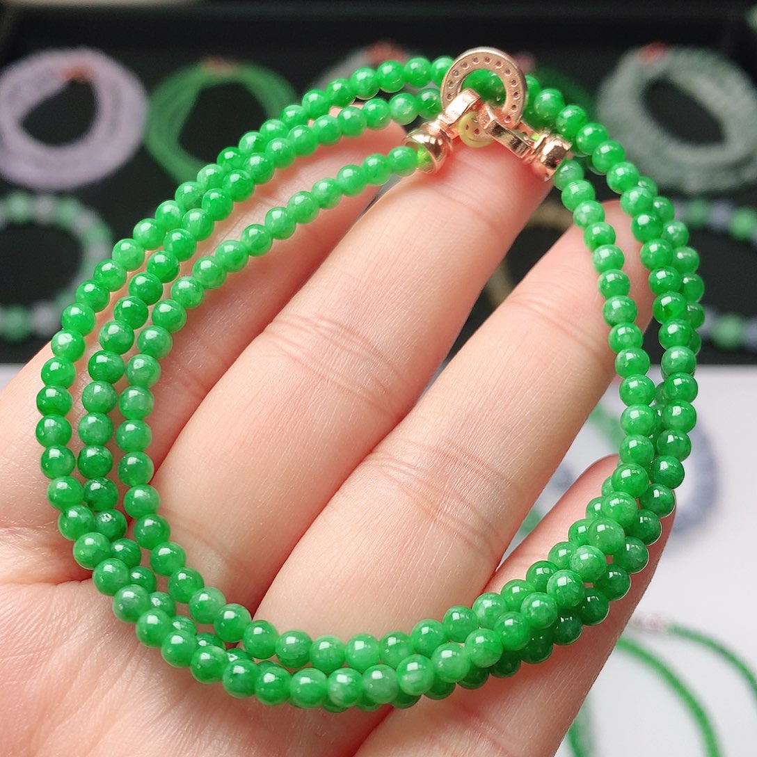 翡翠未镶嵌手链翡翠