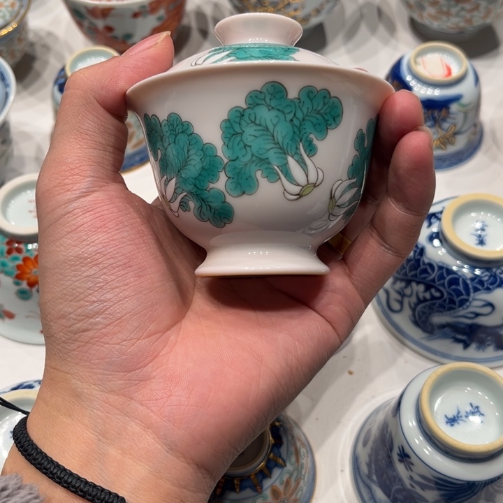 水***痕景德镇高温陶瓷杯子