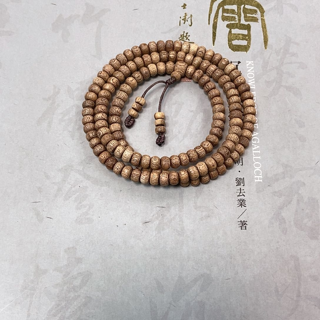沉香手串东马6mm沉香手链