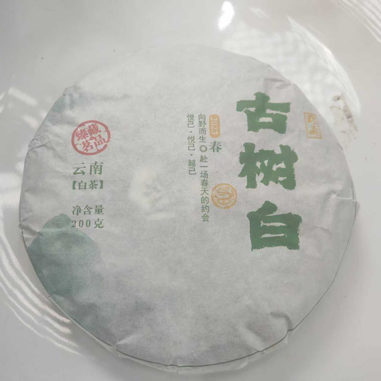 老徐开播福利2023春【古树白·耿马·白茶·混采】紧压饼-12月10日【01】