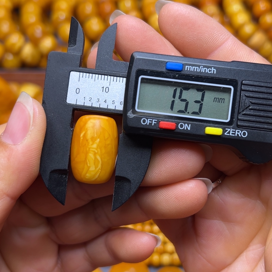 蜜蜡未镶嵌吊坠(不含链)