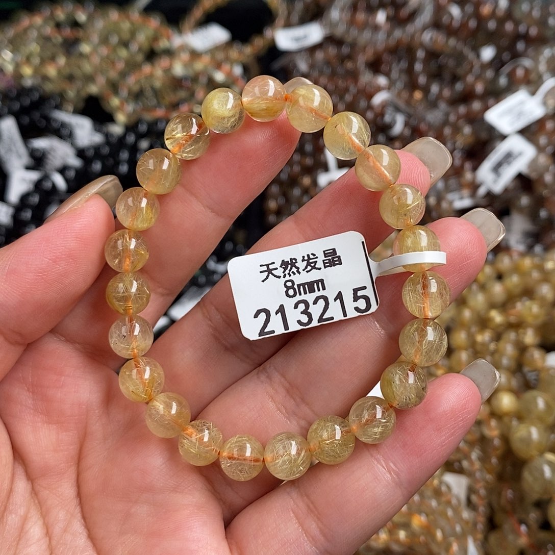水晶手链未镶嵌水