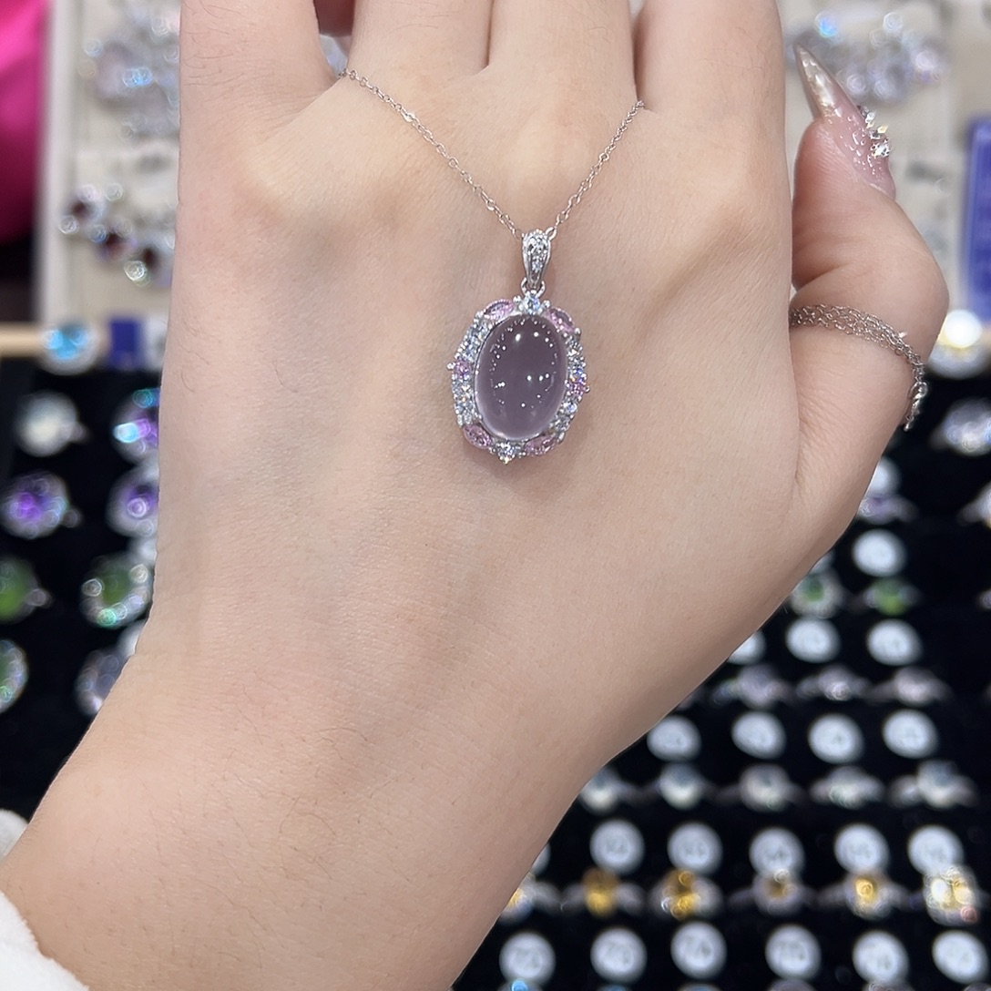 L***、萤石银S925镶嵌戒指