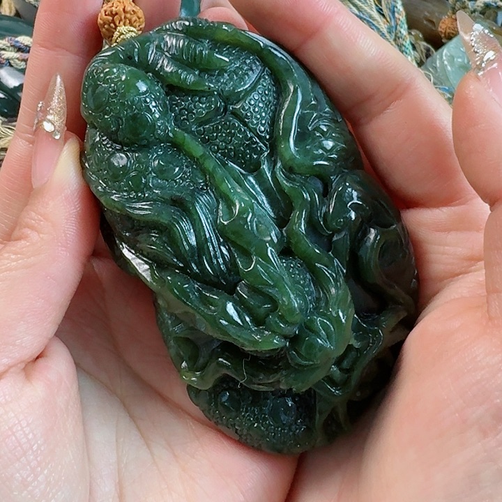 和田玉把件未镶嵌