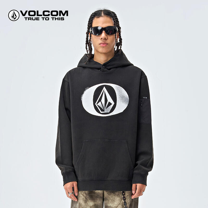 户外品牌宽松透气运动卫衣2024新款秋季时尚套头衫 A1332412