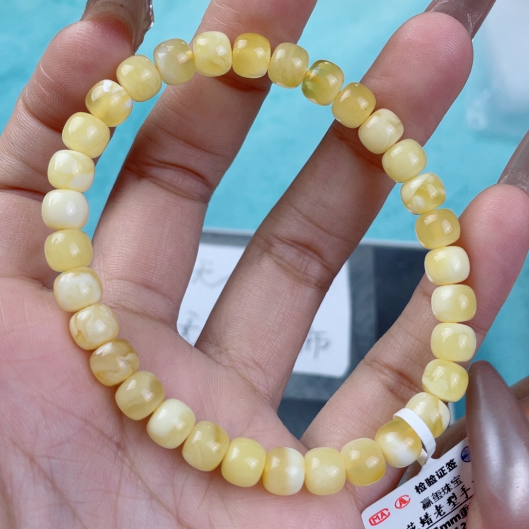 蜜蜡裸石未镶嵌蜜蜡15