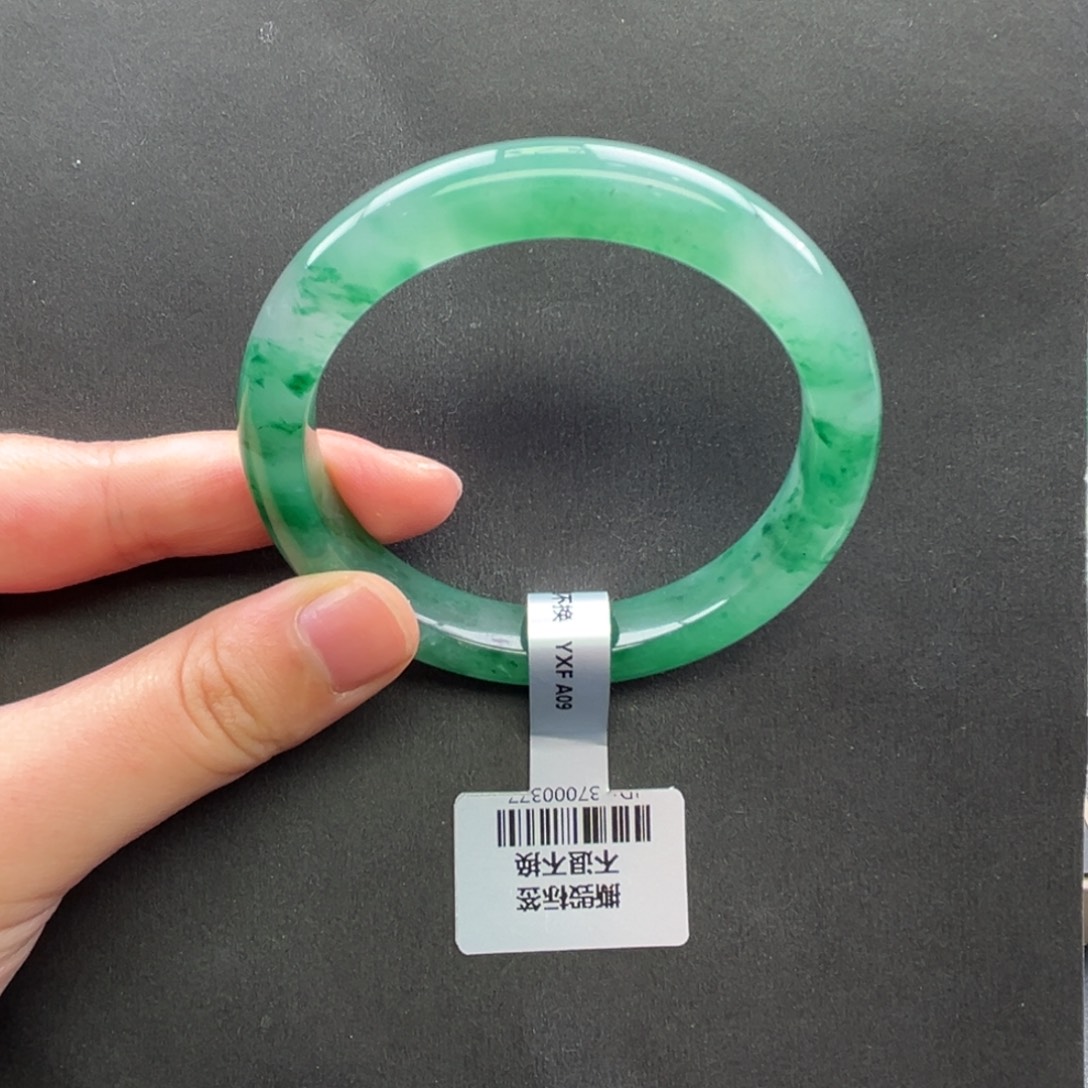 石英质玉未镶嵌手镯+瑶瑶55.2