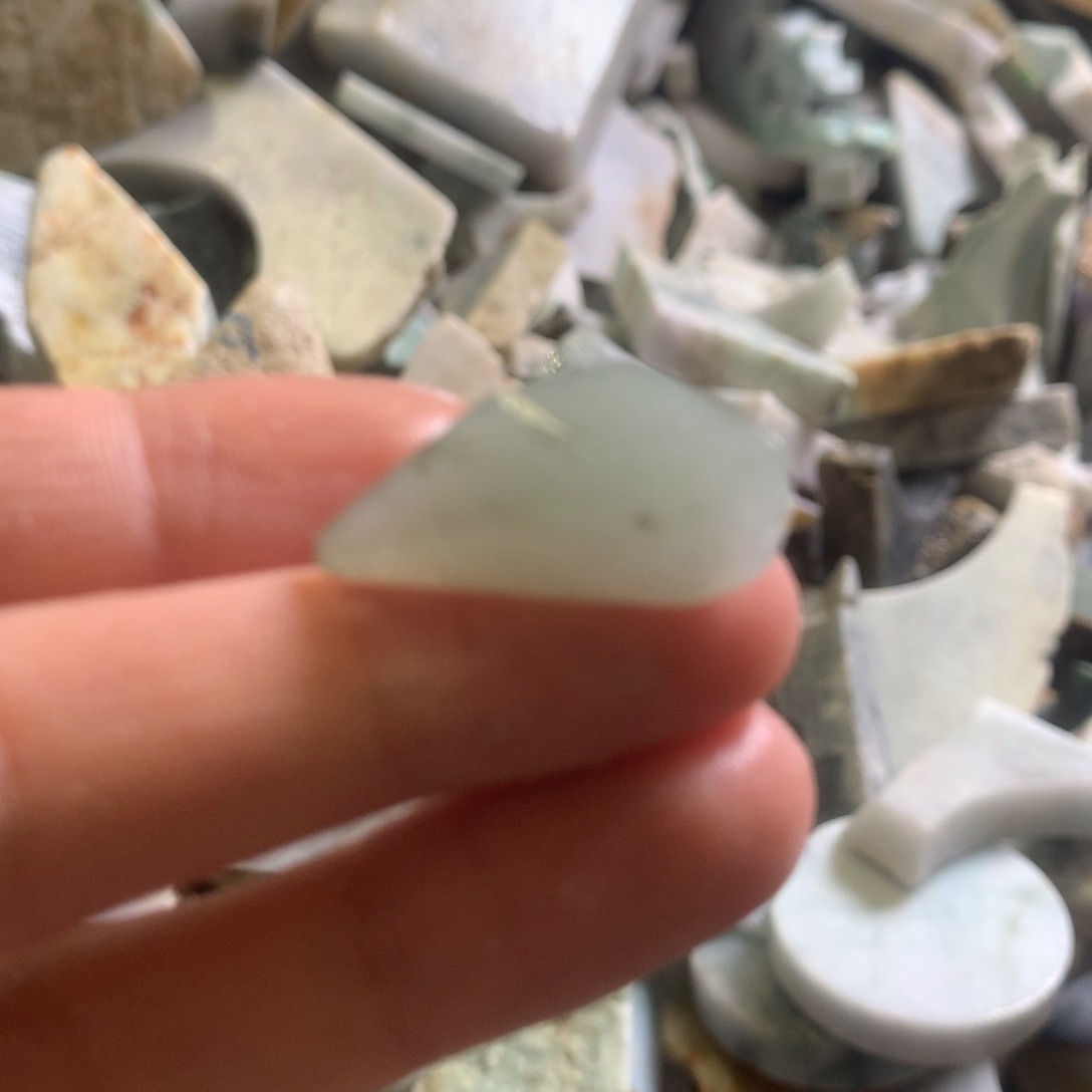 翡翠颈饰未镶嵌缅甸翡翠