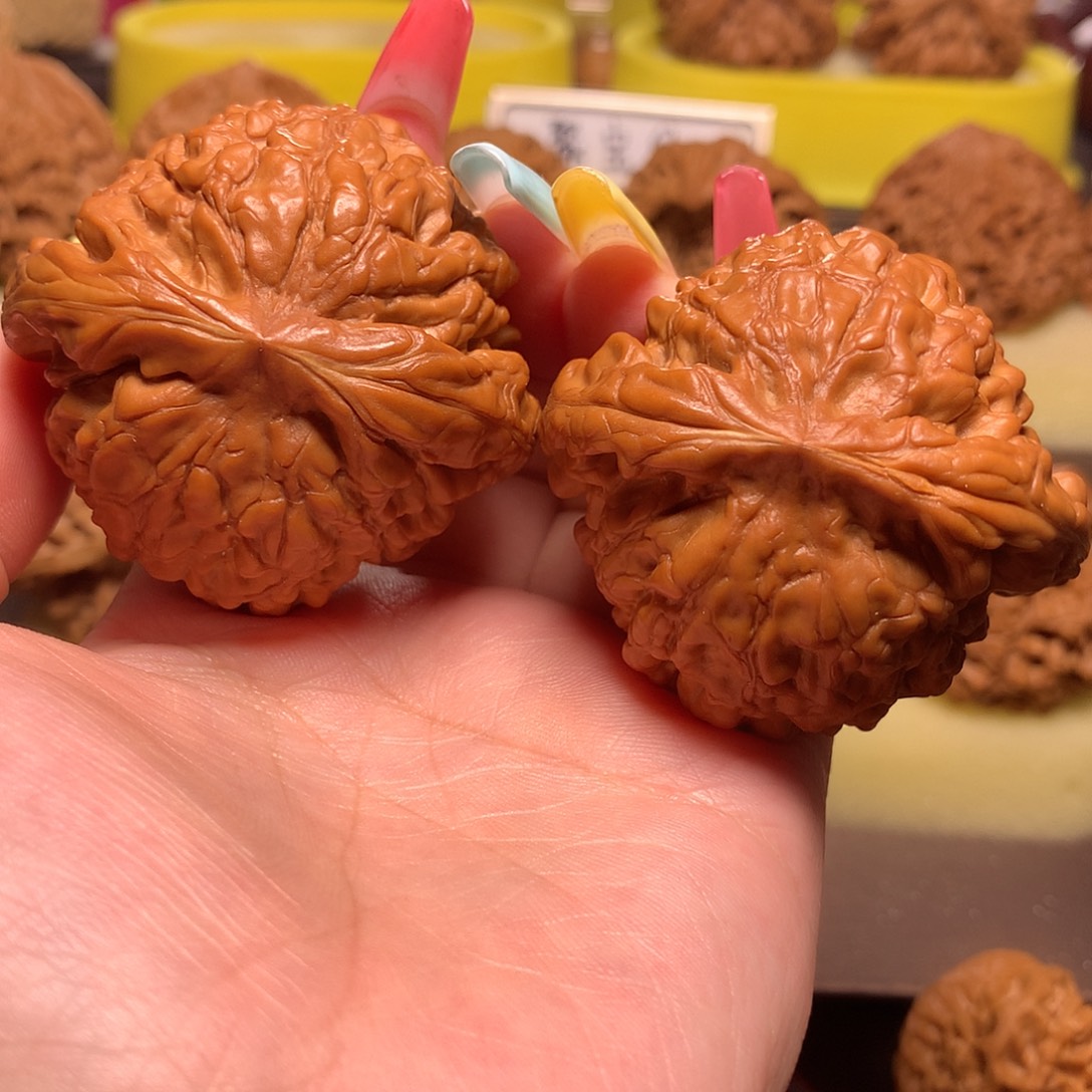 我***游文玩核桃吊坠龙鼎51➕