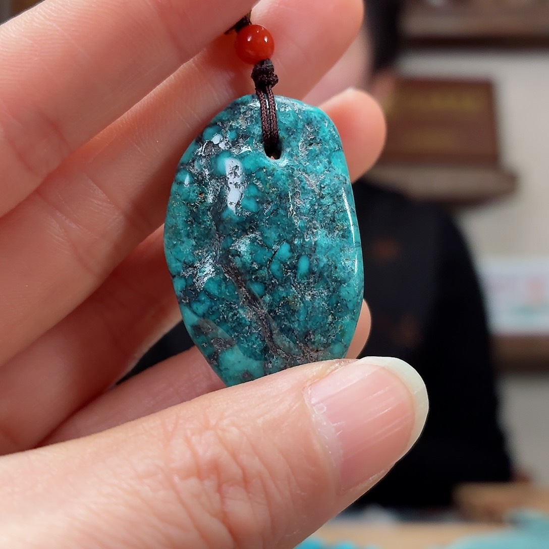 未镶嵌绿松石珠宝奇石