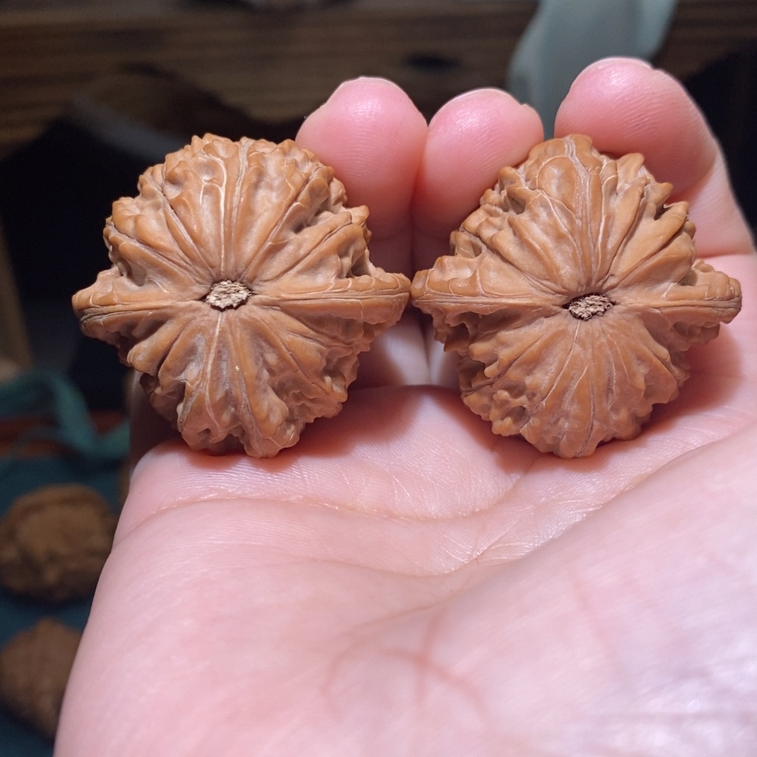 文玩核桃吊坠38磨盘