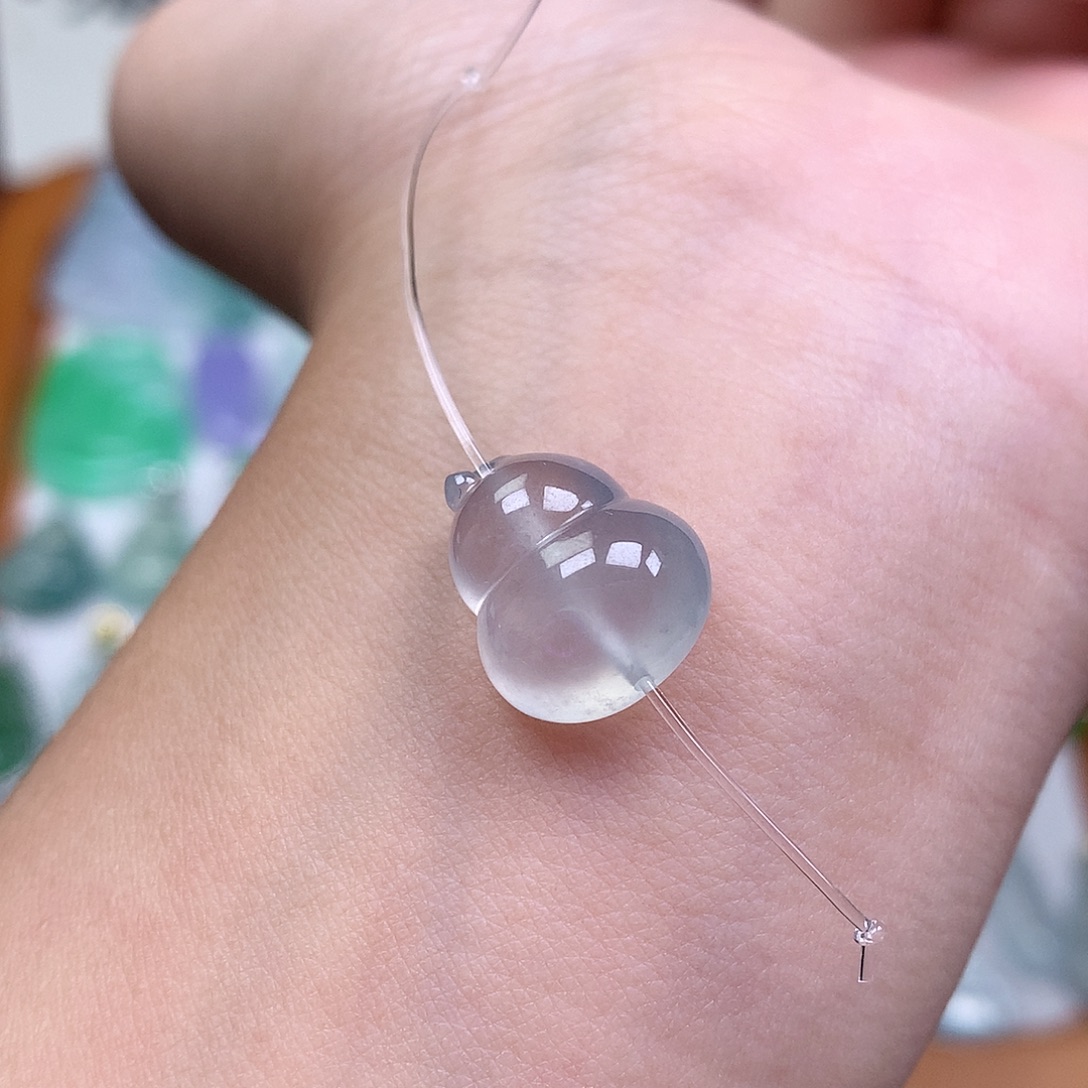 翡翠裸石缅甸天然A货翡翠冰种葫芦