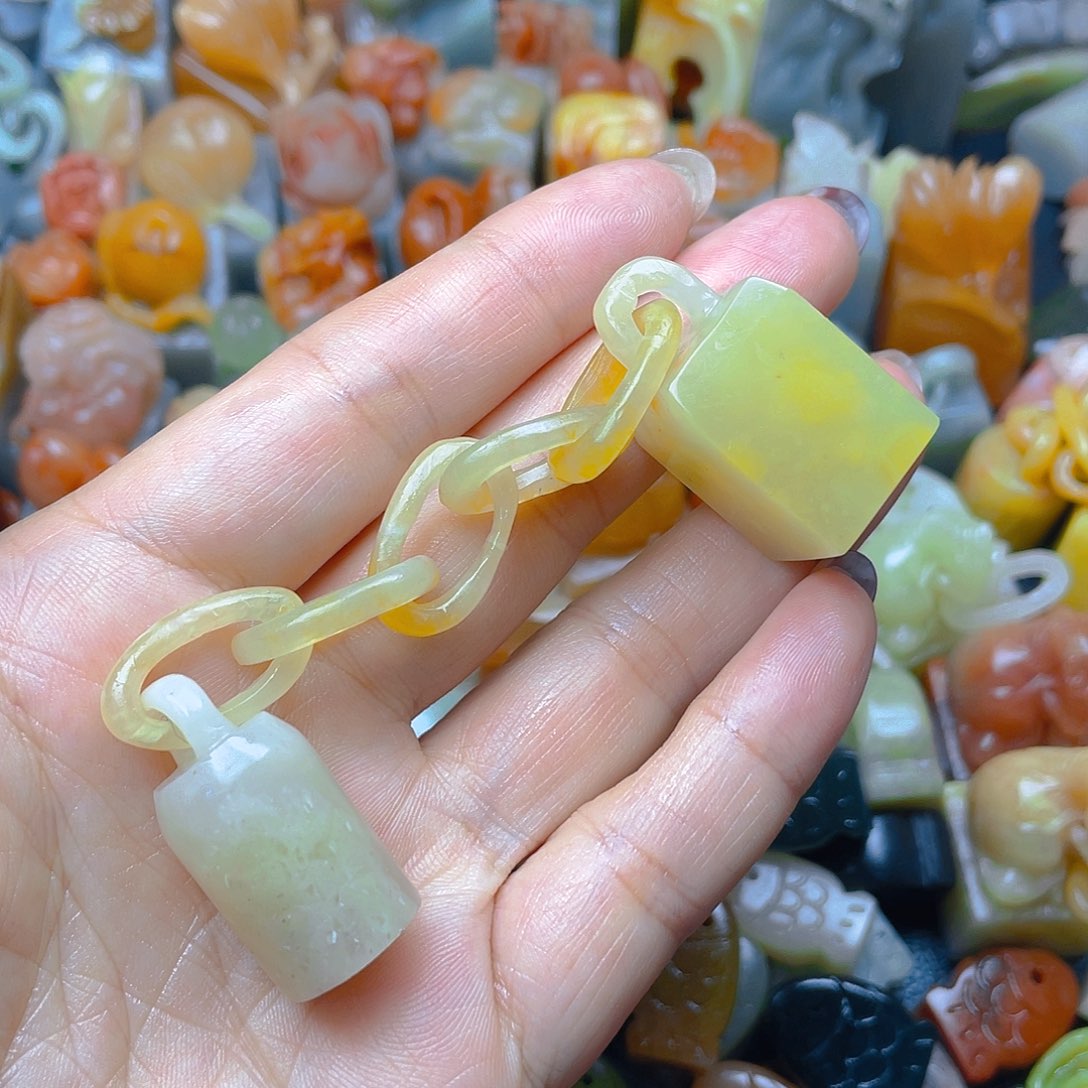 青田石印石北部黄