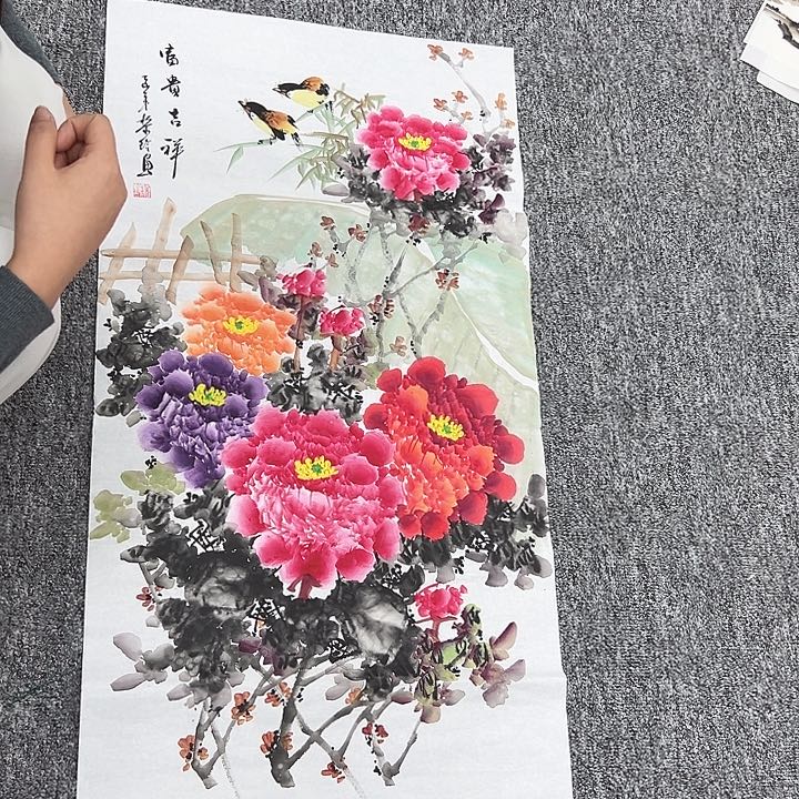 国画纯手绘字画作品欣赏