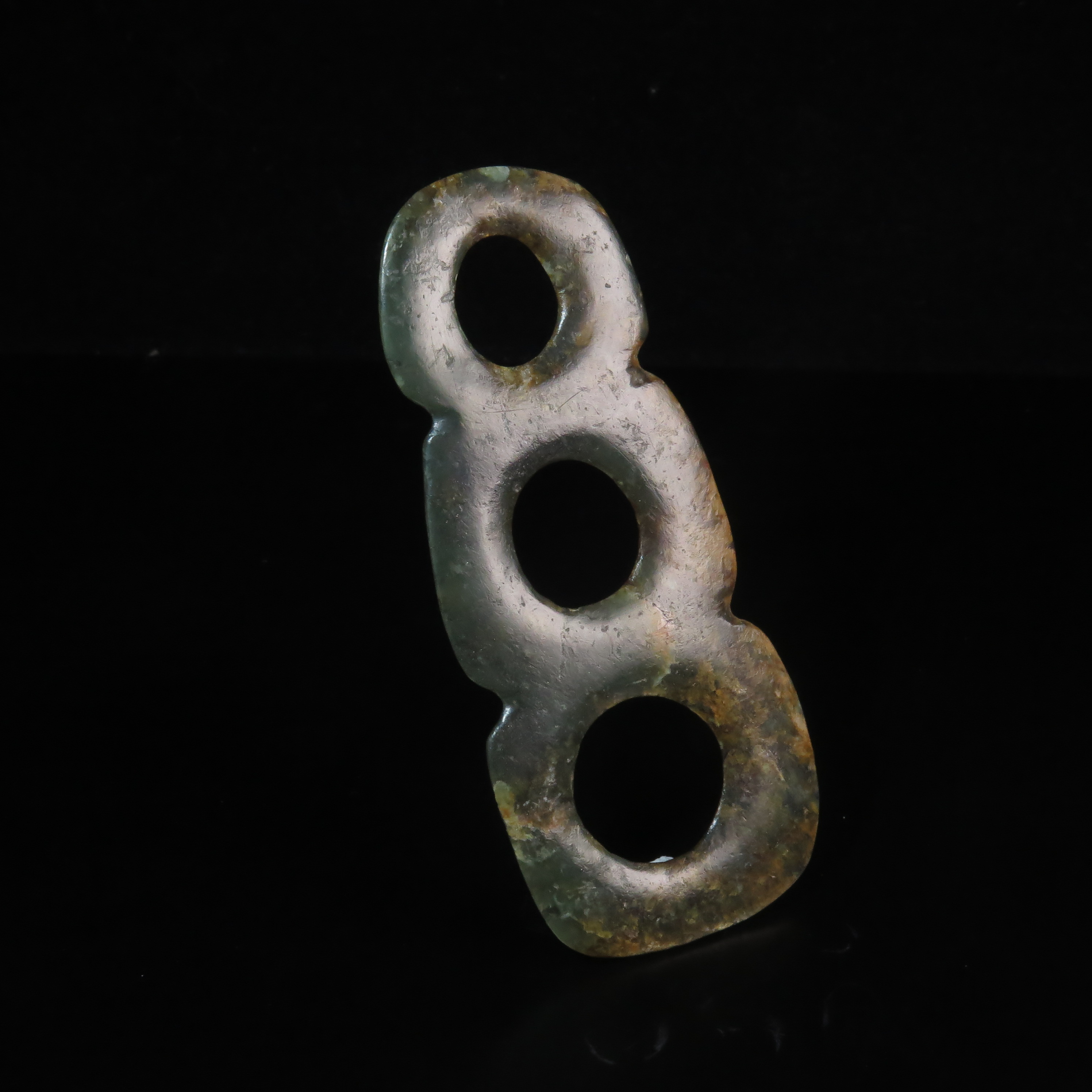 明代三联璧/MZ373786/和田玉/民族文物