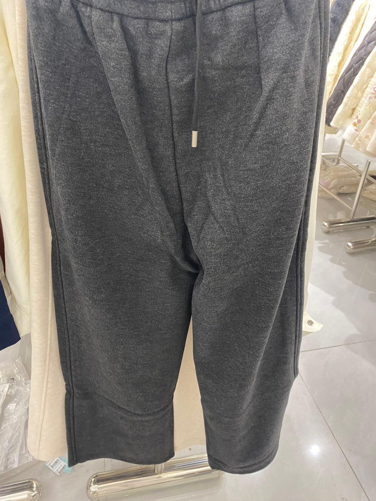 休闲裤冬款加厚9091