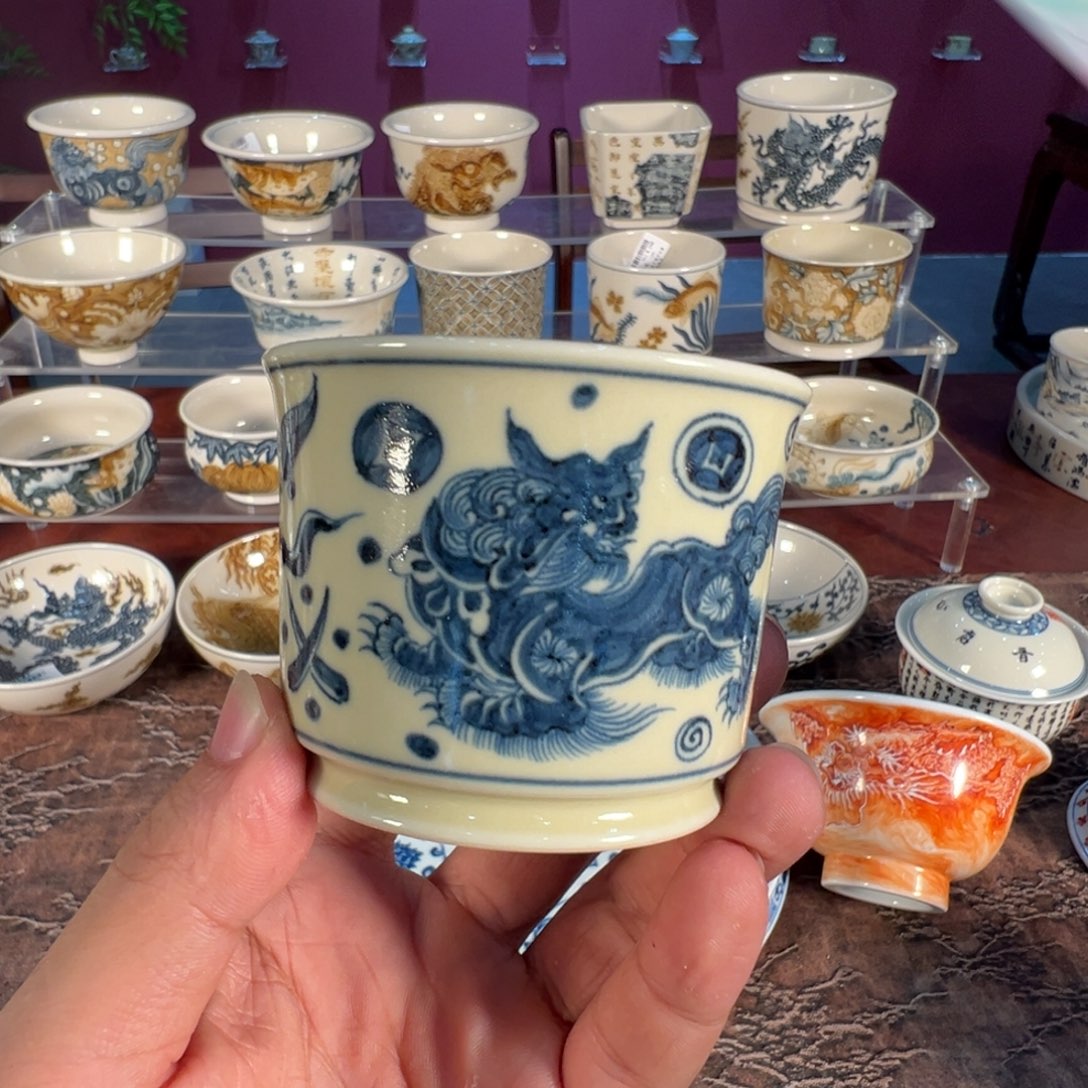 杯景德镇陶瓷杯子