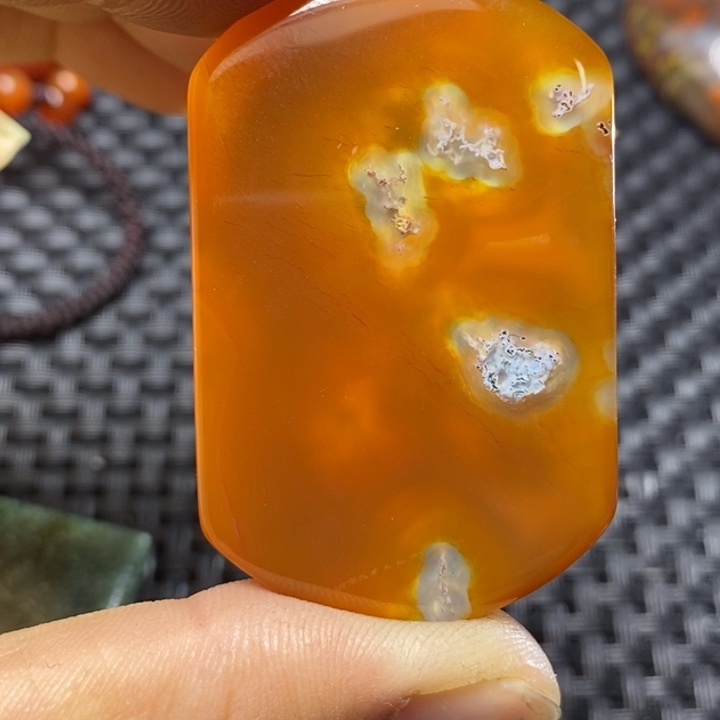 玛瑙/玉髓颈饰未镶嵌丁*吖