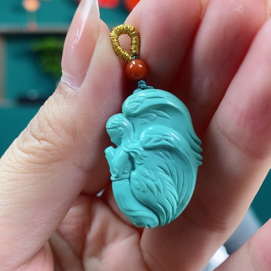 绿松石珠宝奇石未镶嵌