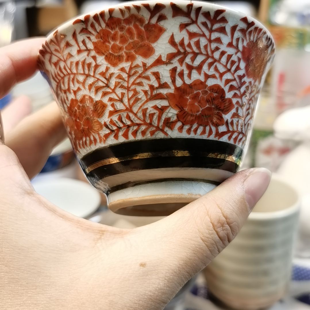 紫砂茶案陶瓷杯子碟子小碗