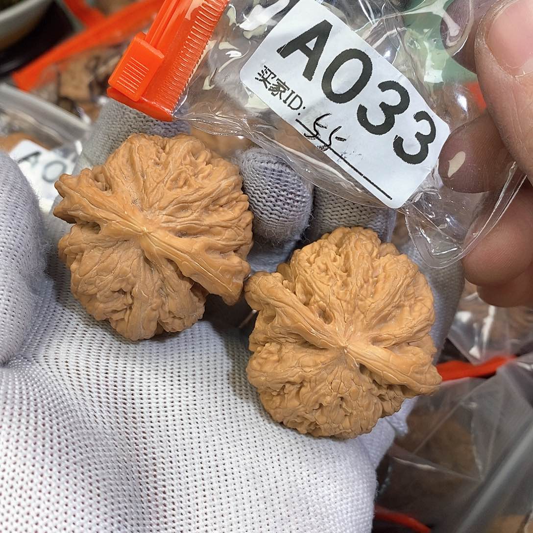 桃核把件粗筋45尺。