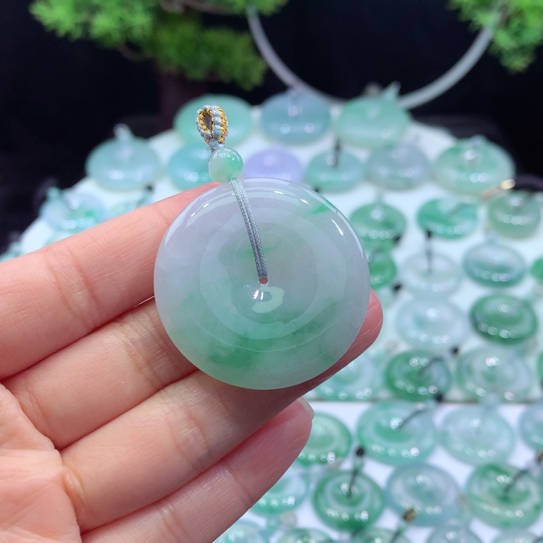 颈饰未镶嵌翡翠23尺寸36.4*5.8