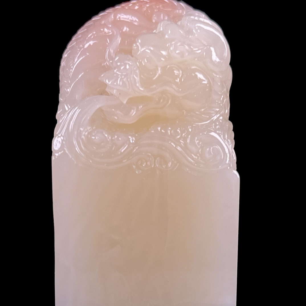 满丝水洞芙蓉石鳌鱼献瑞 重174.3克 尺寸3.5/3.5/6.9cm