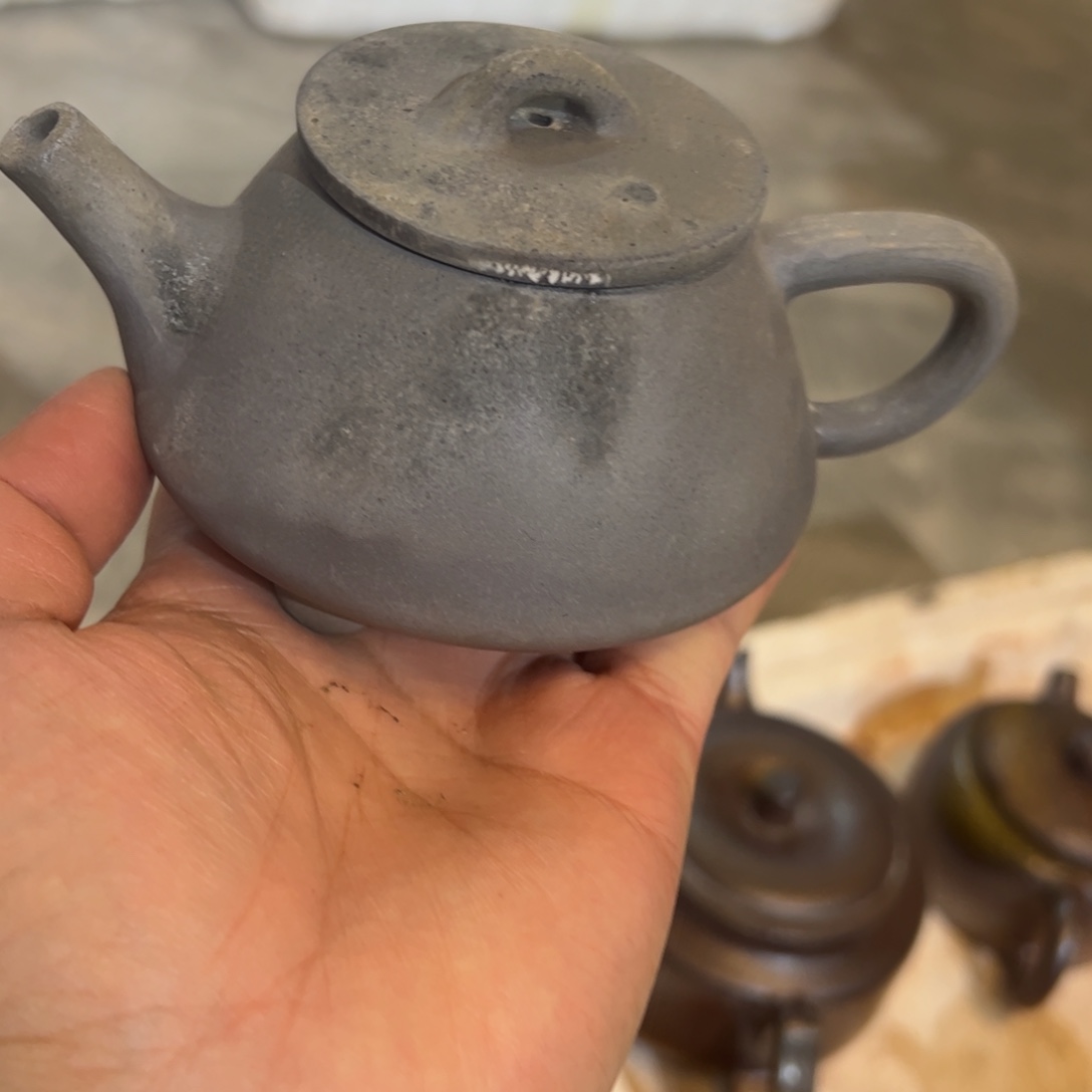贵台龙窑柴烧茶壶105