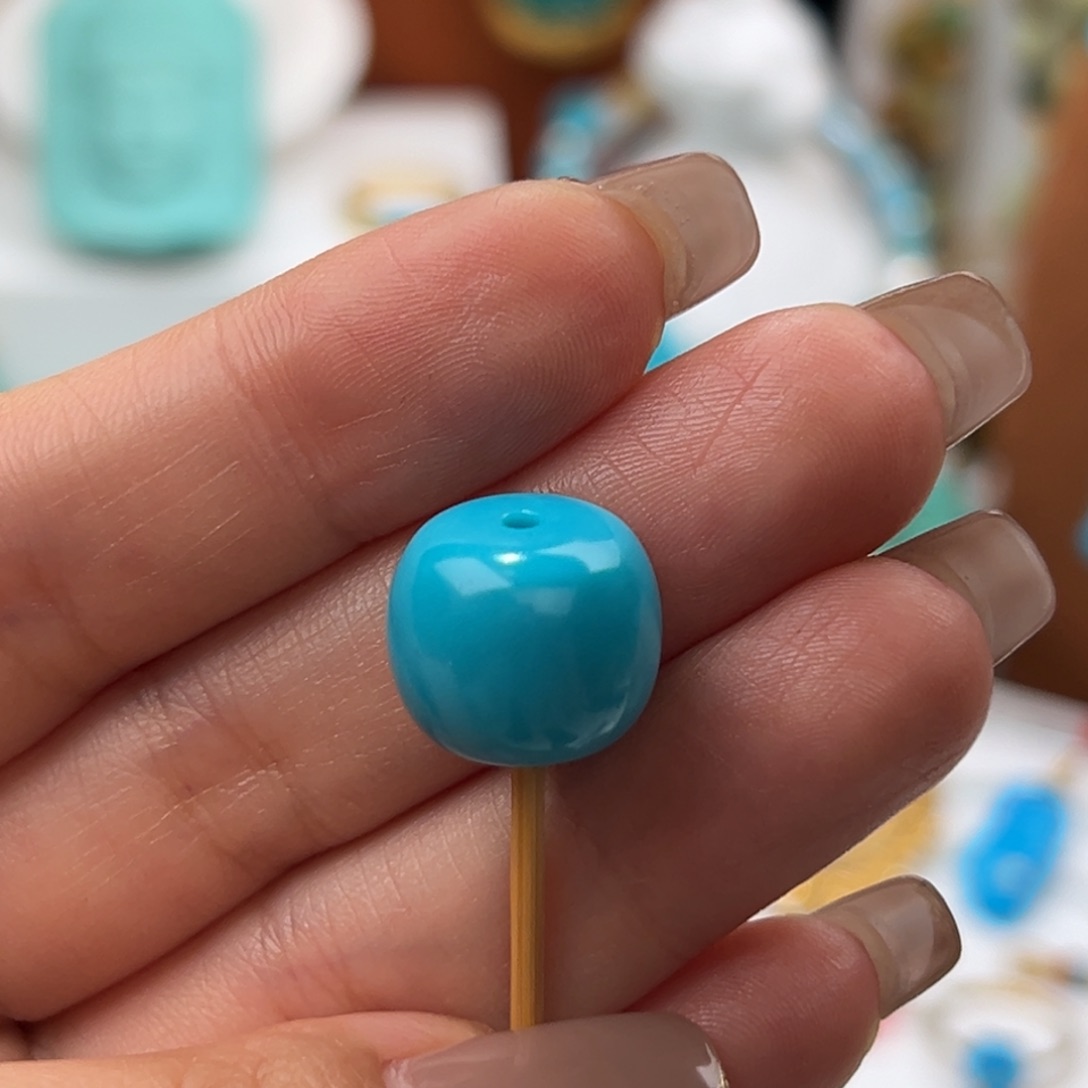 未镶嵌绿松石珠宝奇石14.3