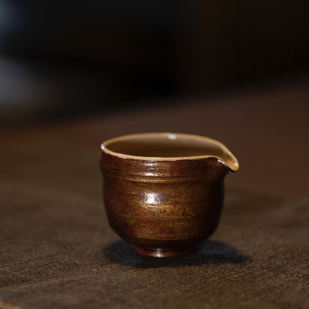 大漆10 小匀杯 公道杯