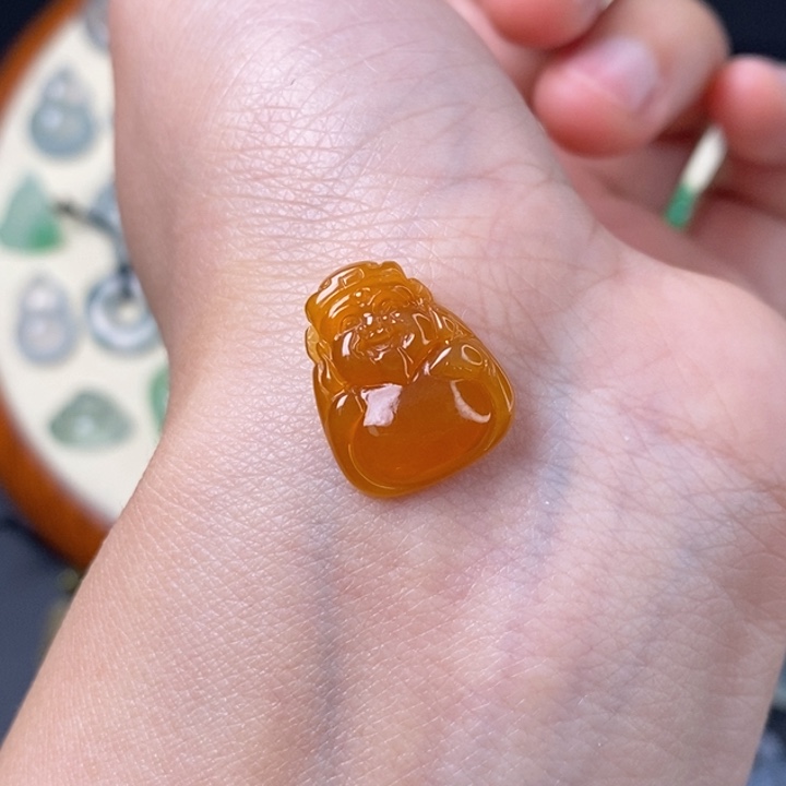 定制翡翠未镶嵌财哥