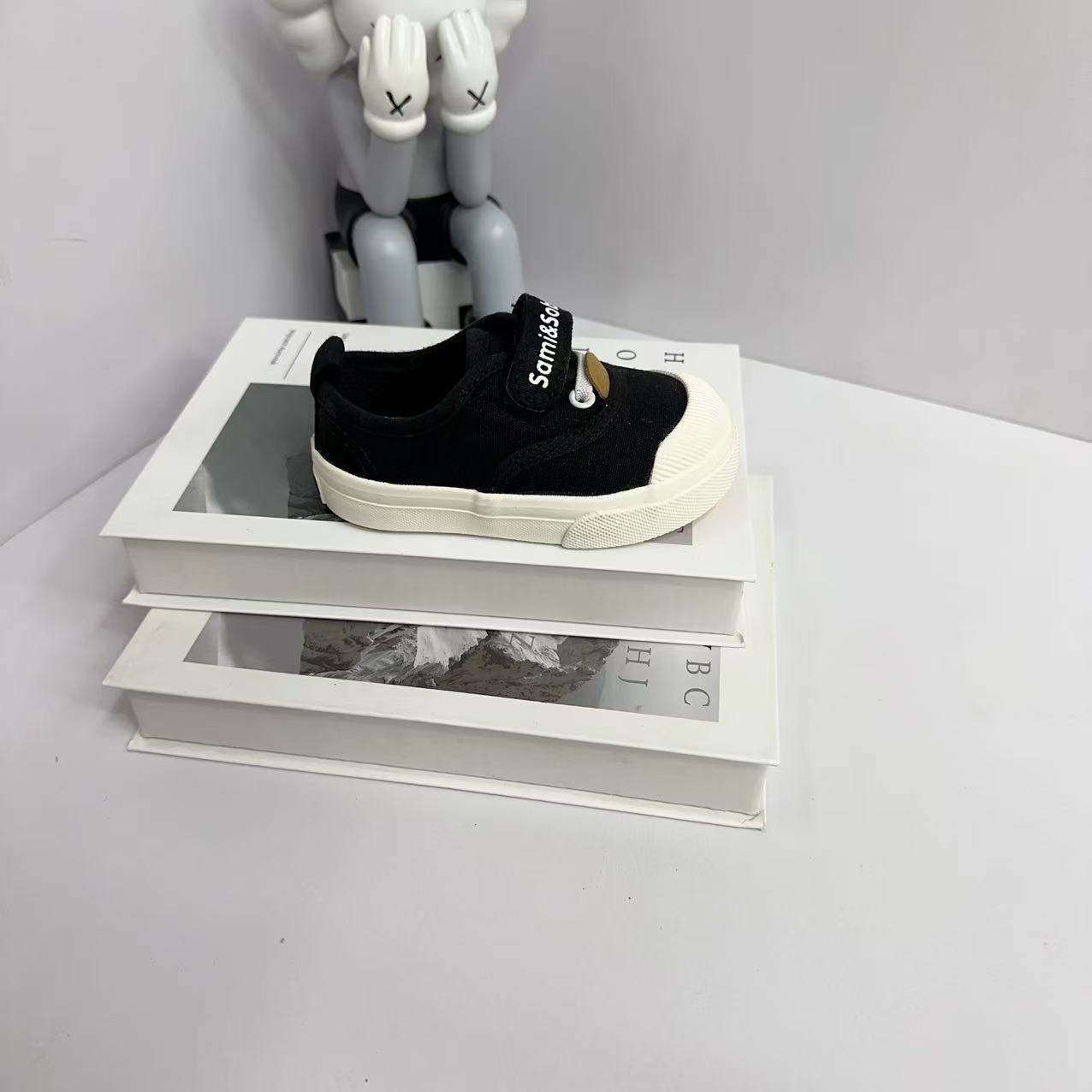 6223儿童板鞋休闲风单鞋女宝软底女童女童宝宝小童