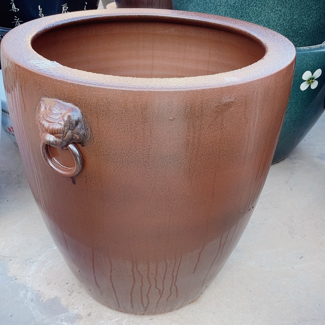 陶景德镇陶瓷鱼缸