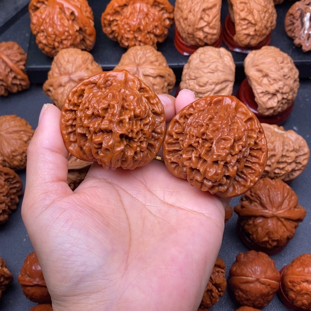 把件文玩核桃51官帽