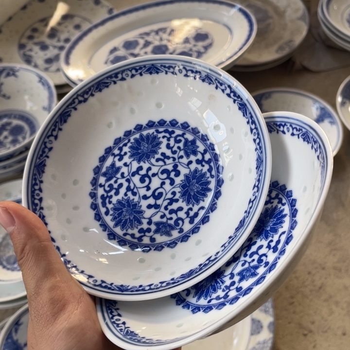 瓷碗景德镇高温细白瓷餐具