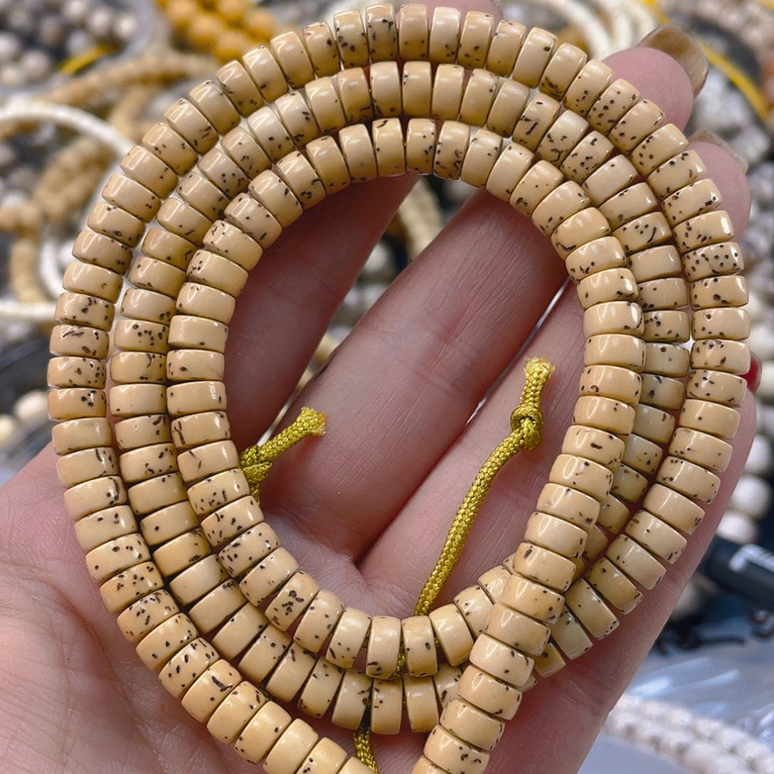 星月菩提吊坠原生态药片一物一图6_3