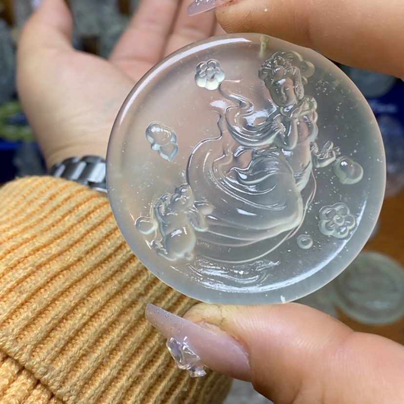 【闪购商品】蛇纹石玉颈饰未镶嵌