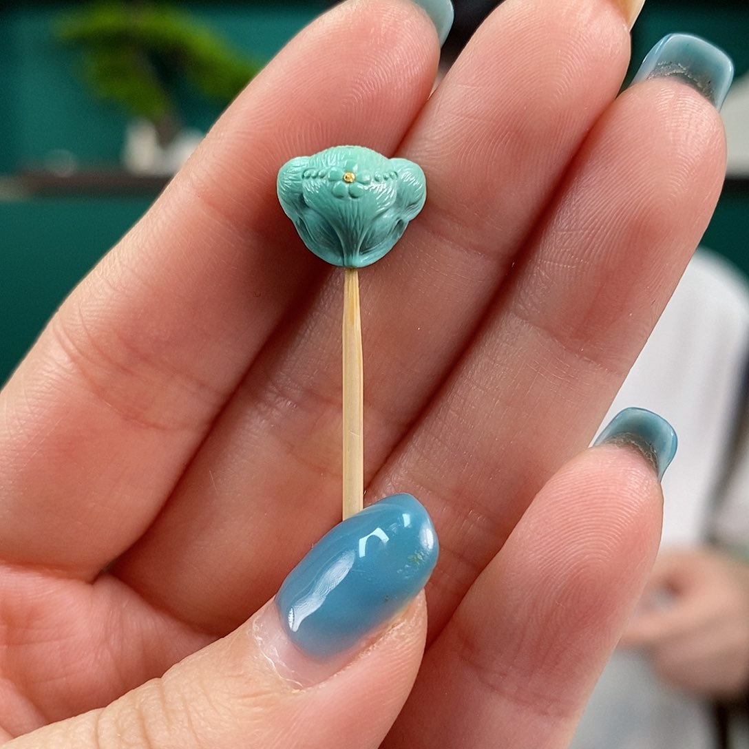 绿松石珠宝奇石未镶嵌