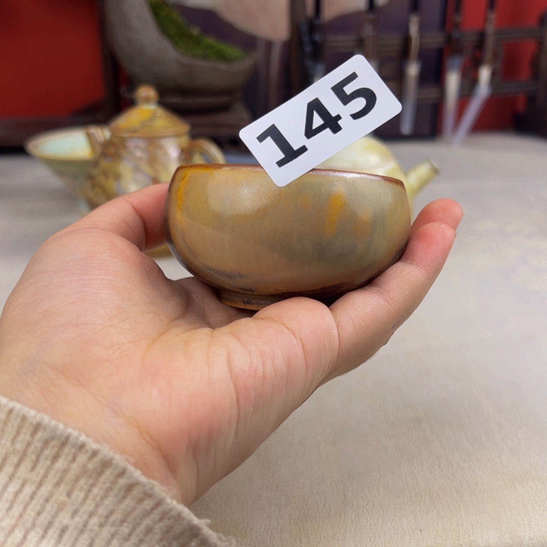 杯纯手工柴烧主人杯