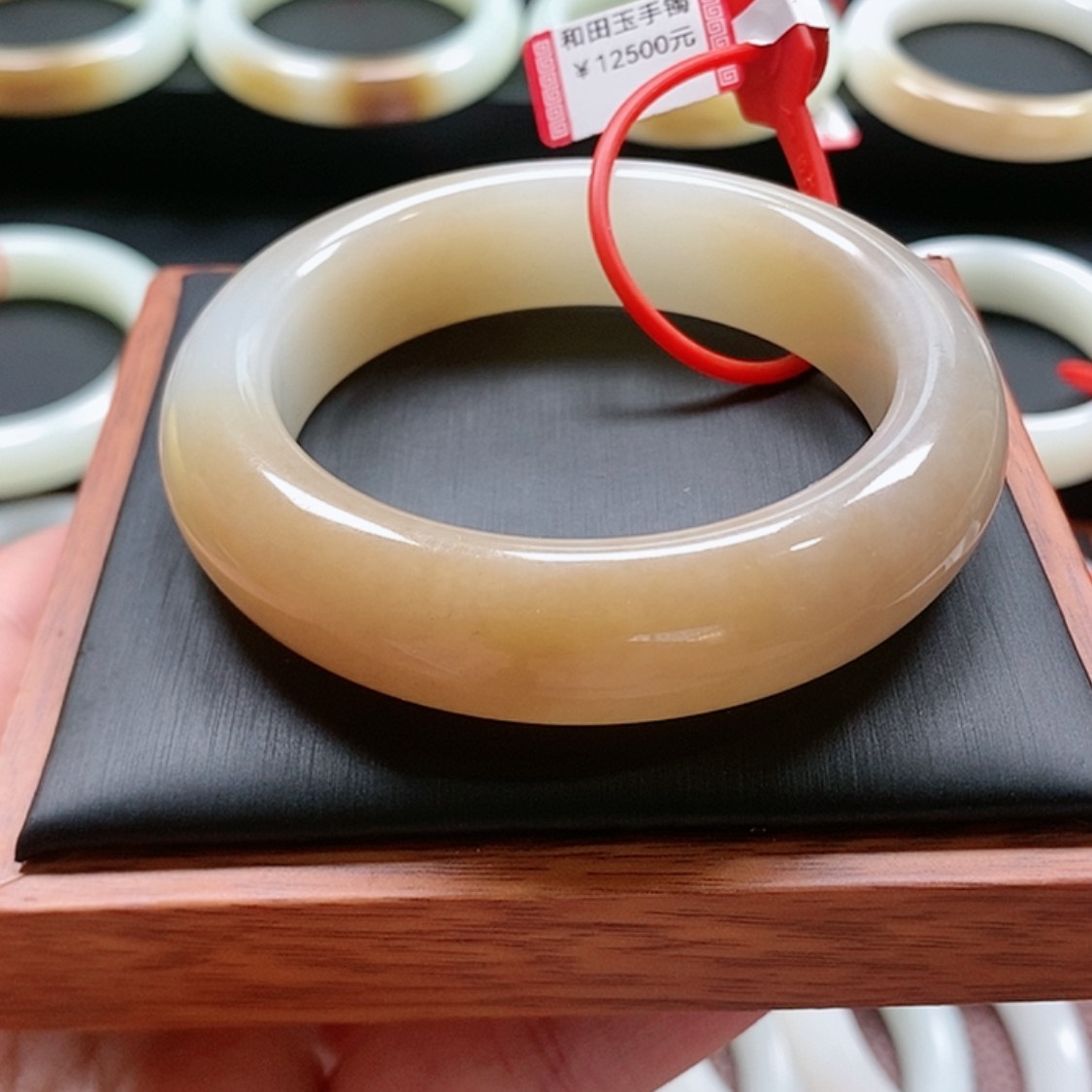 【闪购商品】和田玉57未镶嵌和田玉手镯