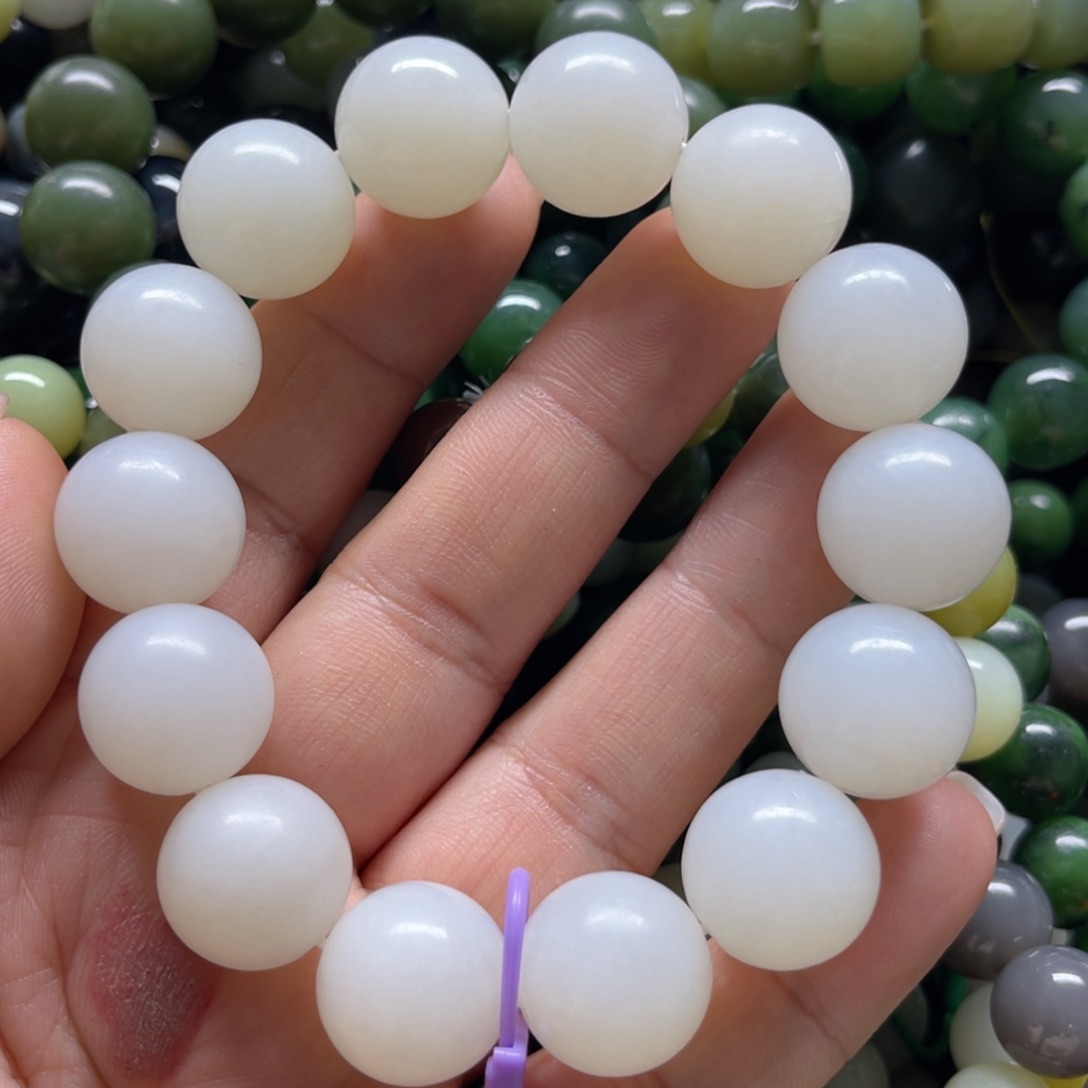 和田玉手链未镶嵌