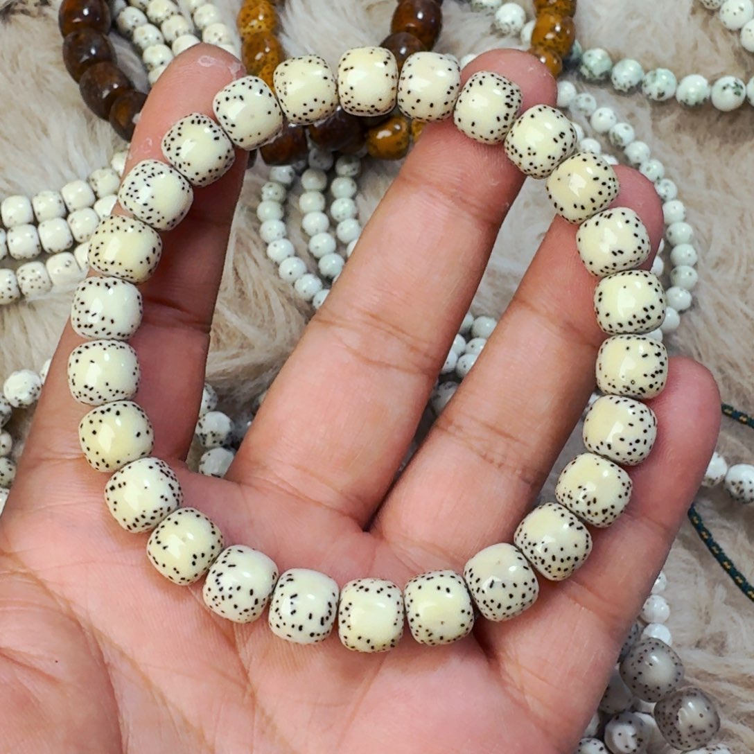 星月菩提手串星月菩提原白手串