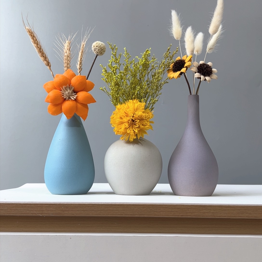 瓶花瓶带花高度20-30厘米左右